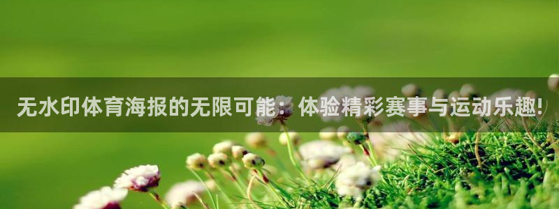 谈球吧体育官网：无水印体育海报的无限可能：体验精彩赛事与运动乐趣!