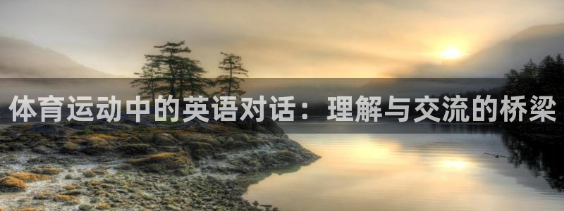 谈球吧体育官网：体育运动中的英语对话：理解与交流的桥梁